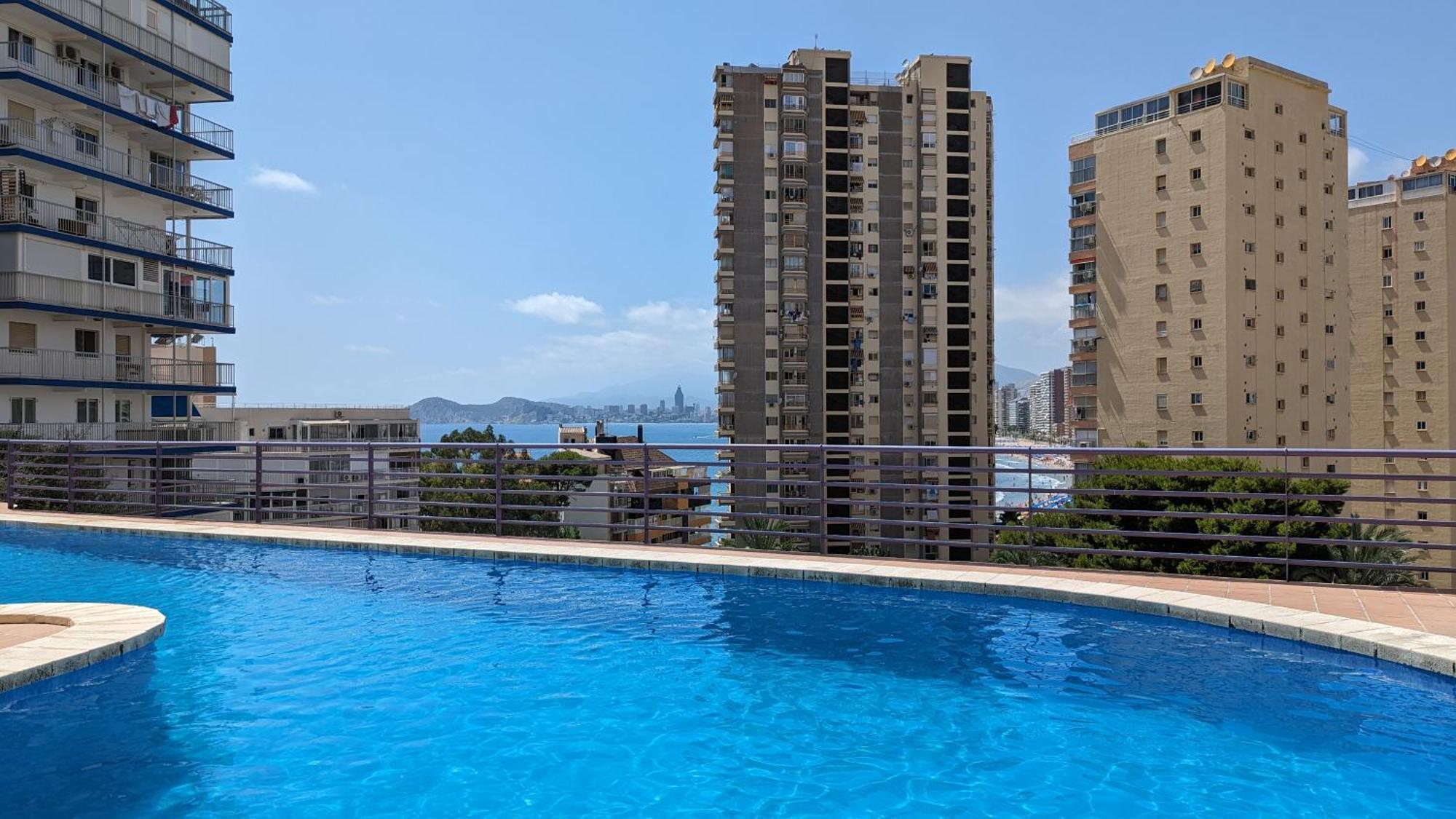 Tropic Mar Sea View Apartments เบนิดอร์ม ภายนอก รูปภาพ